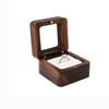 Box Gift Earrings Organizer Wedding Wooden Storage Box Presentation Box Ring Bearer Box Ring Box