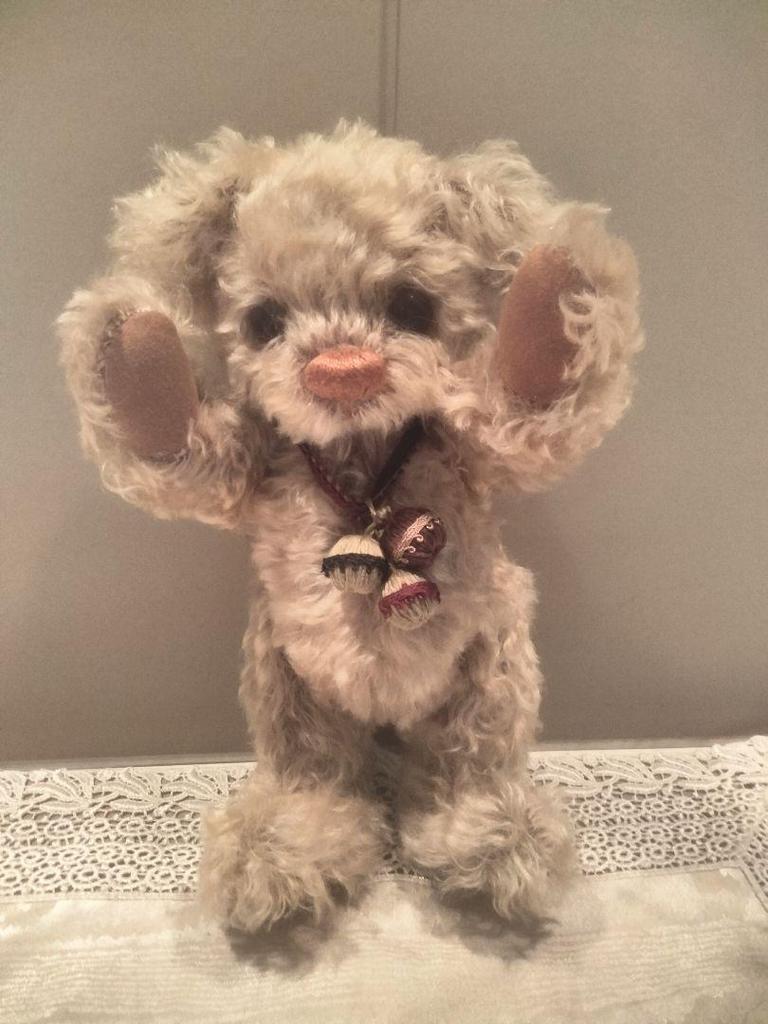 [USED] Teddy Bear Made by Teddy Bear Artist "Tokotoko Bear Japan