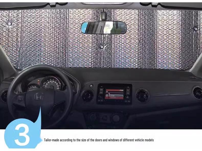 Zeekr 001/007 X Panoramisch Zonnedak Zonnescherm - Zonwering & Warmte-isolatie Dakraam Blocker