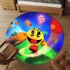 1ks Pac-Man Kulatá podložka pod židli Koberec - Protiskluzová podložka na podlahu do kanceláře, ložnice, domácí dekorace Vánoční dárek p0811253