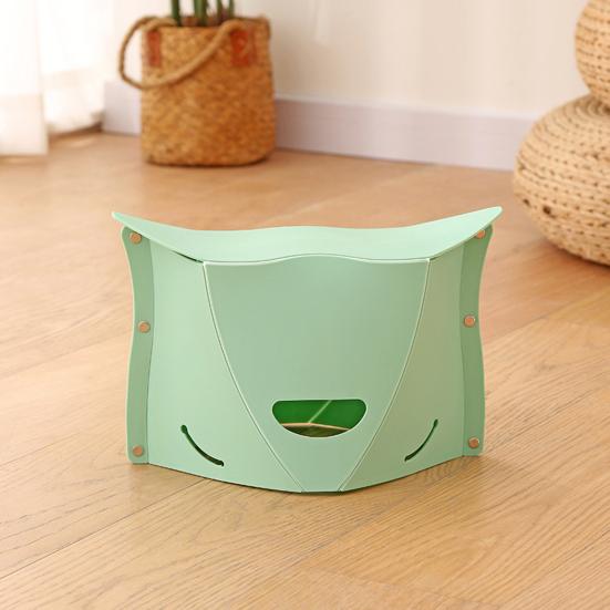 Portable Folding Stool Outdoor Chair High Durability Strong Load-bearing Lightweight Design Multi-Function Camping Storage Stool
