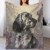English Setter mit Fasanen Kunst Wohndecke Herren Weiche Warme Wohndecke für Sofa