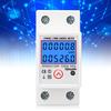 Contor Electric Multifuncțional Resetabil Contor de Energie Monofazat cu Iluminare de Fundal