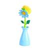 Vase Shape Flower Long Handle Wash Pot Brush Kitchen Dish Sink Hearth Cleaning Tool Bathroom Removable Shape Brush Washing Tools