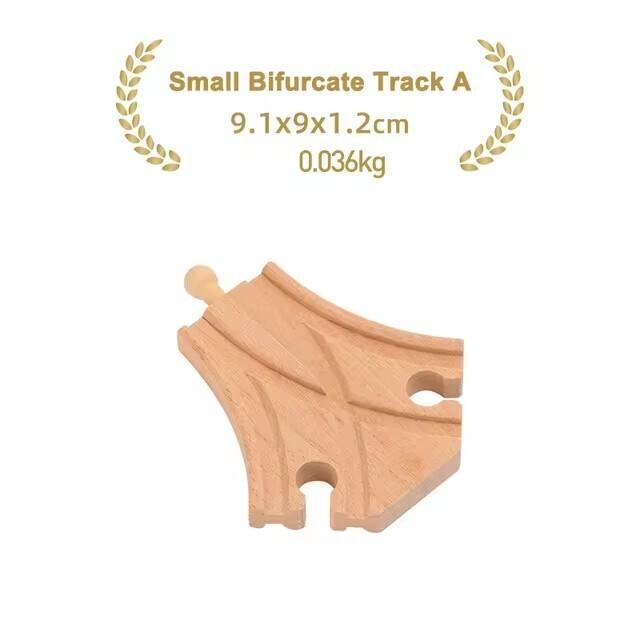 All Kinds of Wooden Track Accessories Beech Wood Railway Toys Fit For Brand Wooden Train Tracks Education Toys For Children