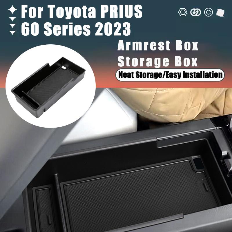 For Toyota PRIUS 60 Series  Armrest Box Storage Box Modification Stowing Tidying Box Car Internal Accessories