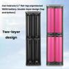 DIY Power Bank Case PD65W Powerbank Case 18650 LED Screen Transparent Battery Storage Shell