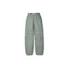 SS25 Tech Pantaloni Casual Versatili Largi Moi Confortabili Bărbați partea de jos Verde HJ2949-320