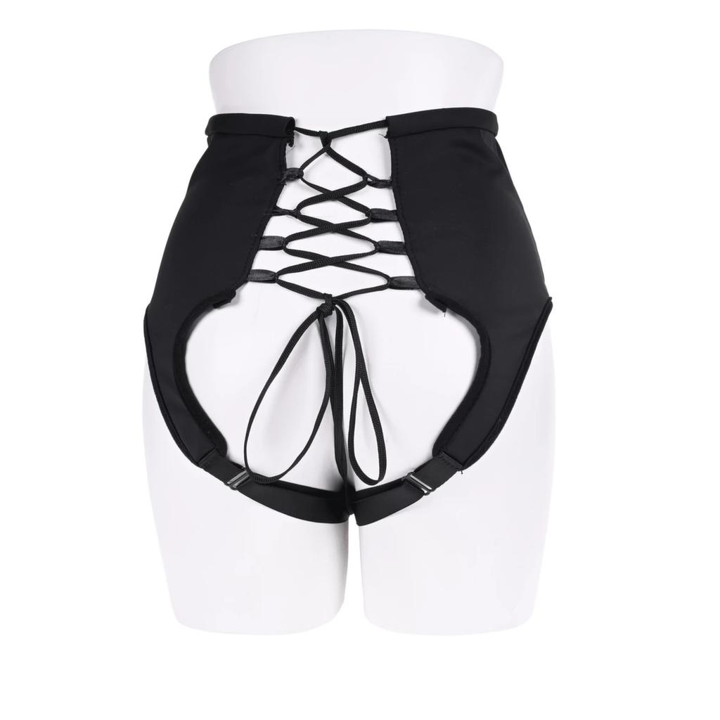 Sportsheets - Sexy Strap-On Corset Black