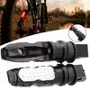 2Pcs Motorcycle Rear Passenger Foot Pegs General Aluminum Alloy Footrest