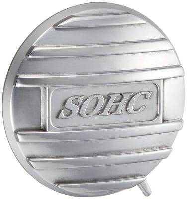 Kijima 101-1402 Motorcycle Parts Head Side Cover L with SOHC Logo Monkey (MONKEY)/Gorilla/DAX Etc., Aluminum Die Cast/Buffing Finish