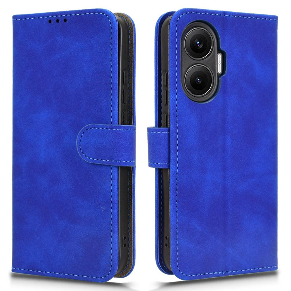 For Xiaomi Redmi Turbo 4 Pro 5G/Poco F7 5G Leather Case Skin Feel Anti Drop Wallet Flip Phone Cover