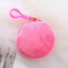 Soft Plush Round Coin Bags Purse Money Wallet Pouch for Kids Key Earphone Organizer Storage Bags Kids Plush Purses