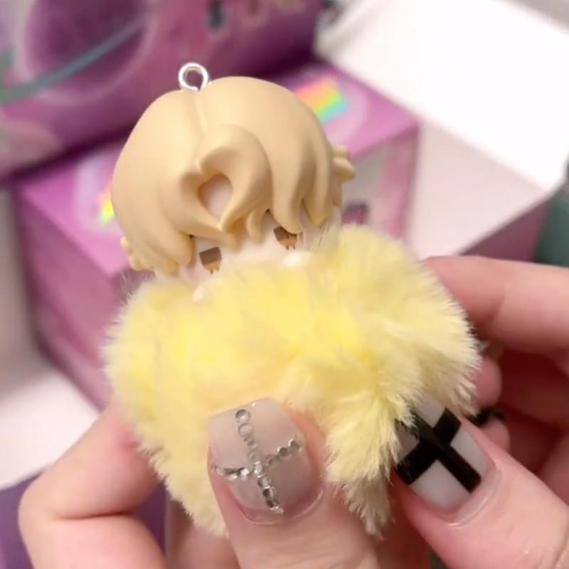 Original Till Sua Ivan MiZi Hyuna Maumet Alien Stage Luka Mini Plush Student Backpack Keychain Ornaments Fans Gifts ALIENSTAGE Cuddly Stuffed Fluffy