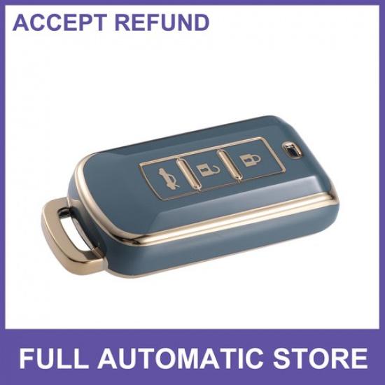 3 Button Key Fob Cover Key Fob Case ONE  for Mitsubishi Outlander Lancer