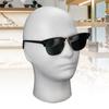 White Foam Head Model Wig Display Stand Rack Shopping Mall Closet Holder Male Mannequin Head