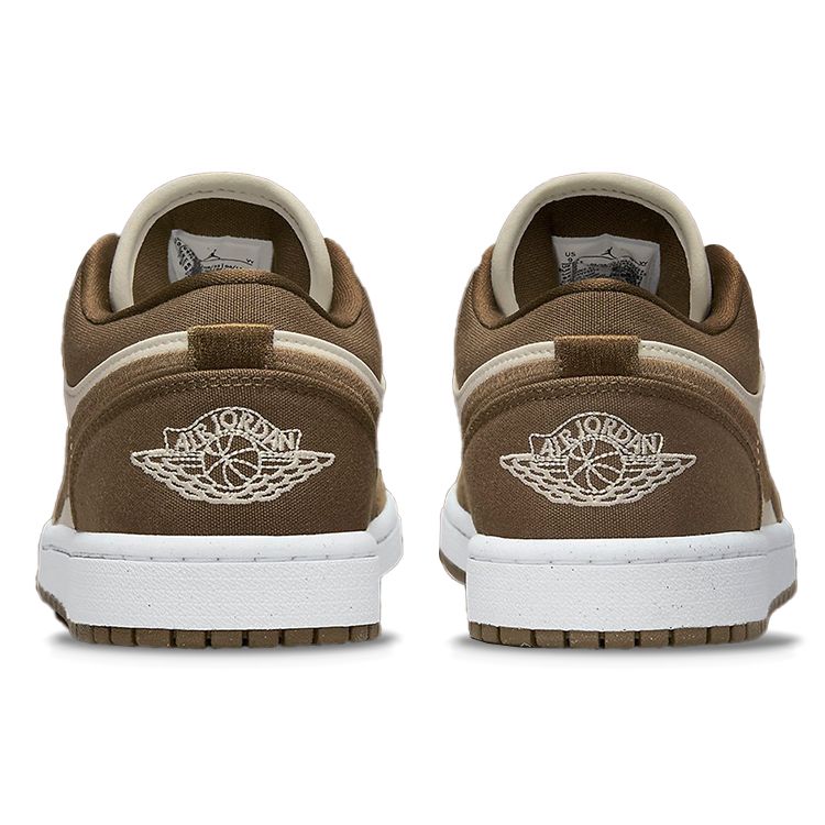 Air Jordan 1 Low SE Light Olive Women Sneakers Green White Sail DV0426-301