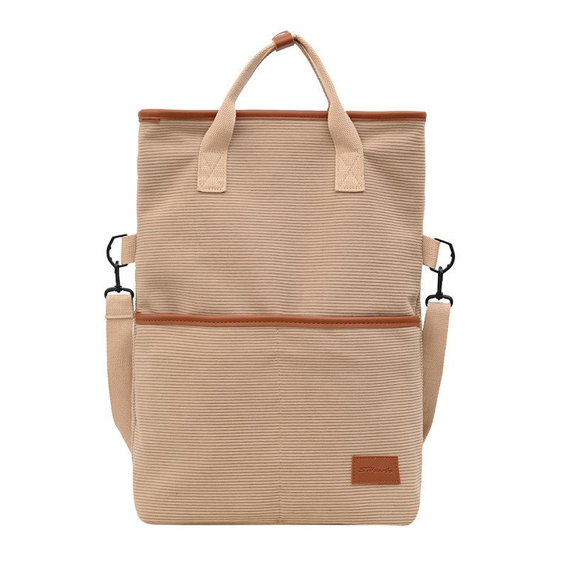 

New large-capacity bucket bag, simple and versatile handbag, women s lightweight commuter shoulder bag, casual niche messenger bag хаки