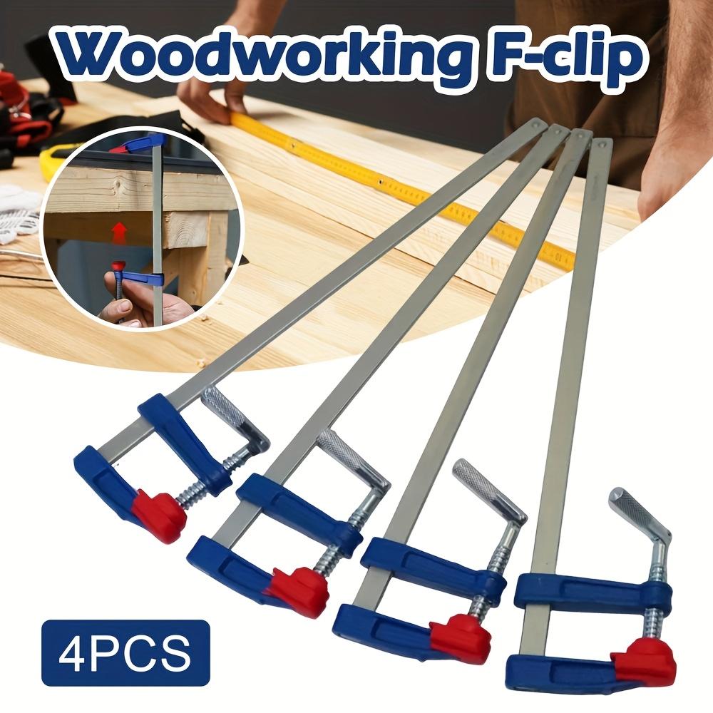 4Fast sliding piece F Model woodworking clamps12 Inch F Clamping bar clamp, quick sliding wooden clamp, easy to hold, quick adjustment of vise