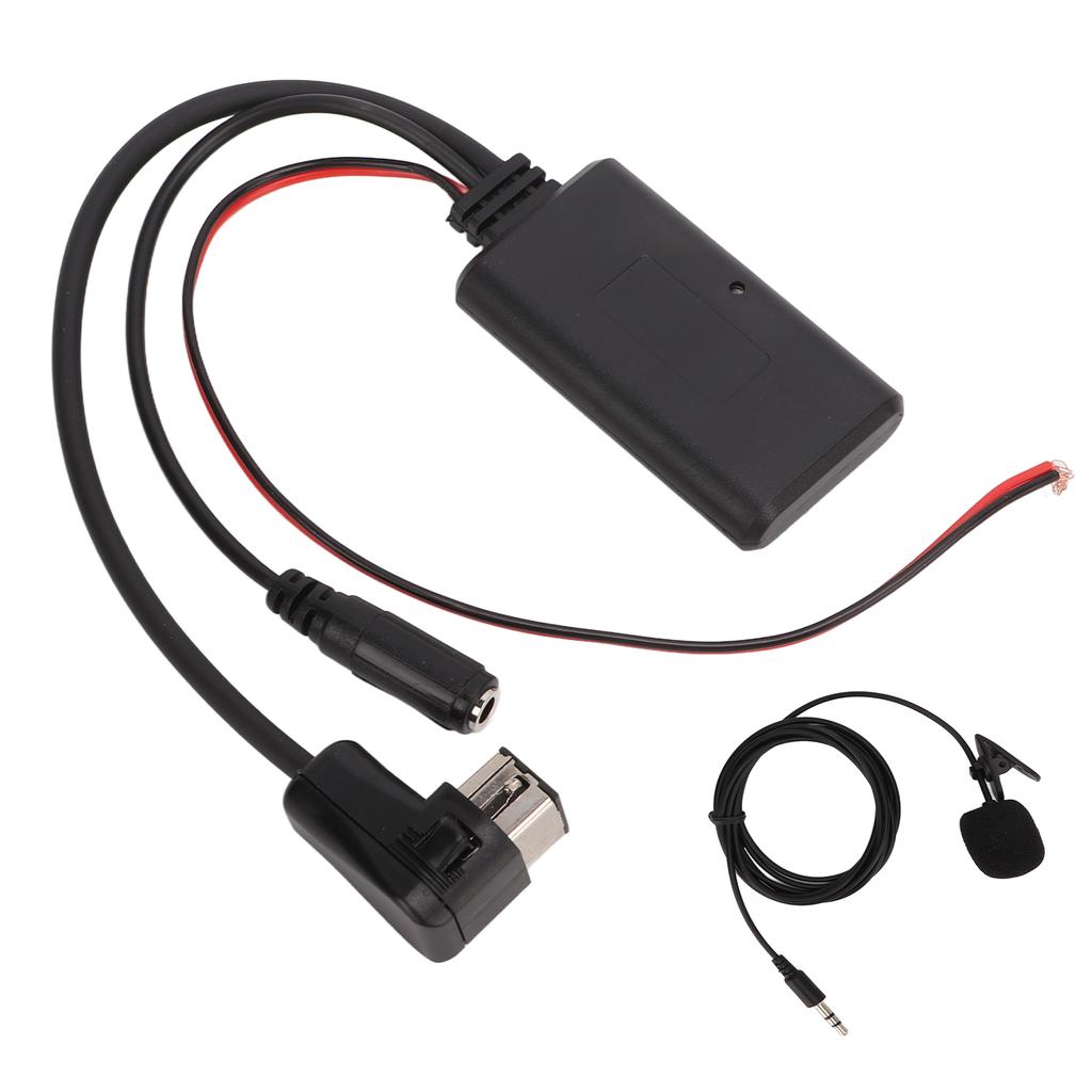 Bluetooth Audio Cable Stereo AUX Input Adapter with Microphone Replacement for Pionner P99 P01