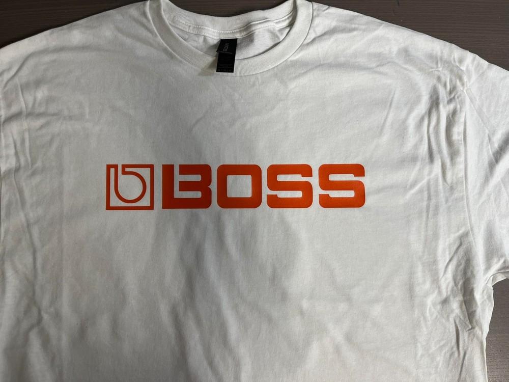 Boss Guitar Pedal Instrument T Shirt Tee Music Orange Logo