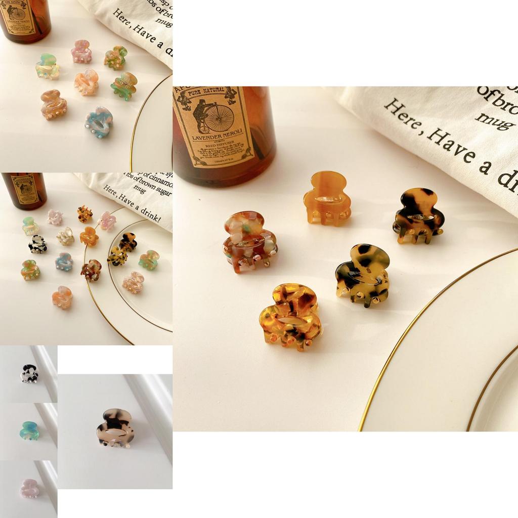 Charming Floral Patterned Hair Claw Clip For Chic Fashionable Women In Vibrant Colors