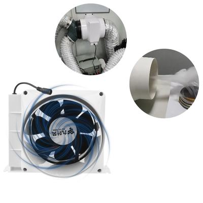 16 W-os kipufogóventilátor otthoni vezetékes csővezetékes ventilátor fürdőszobai elszívó szellőztetéshez konyhai WC levegőtiszta szellőző