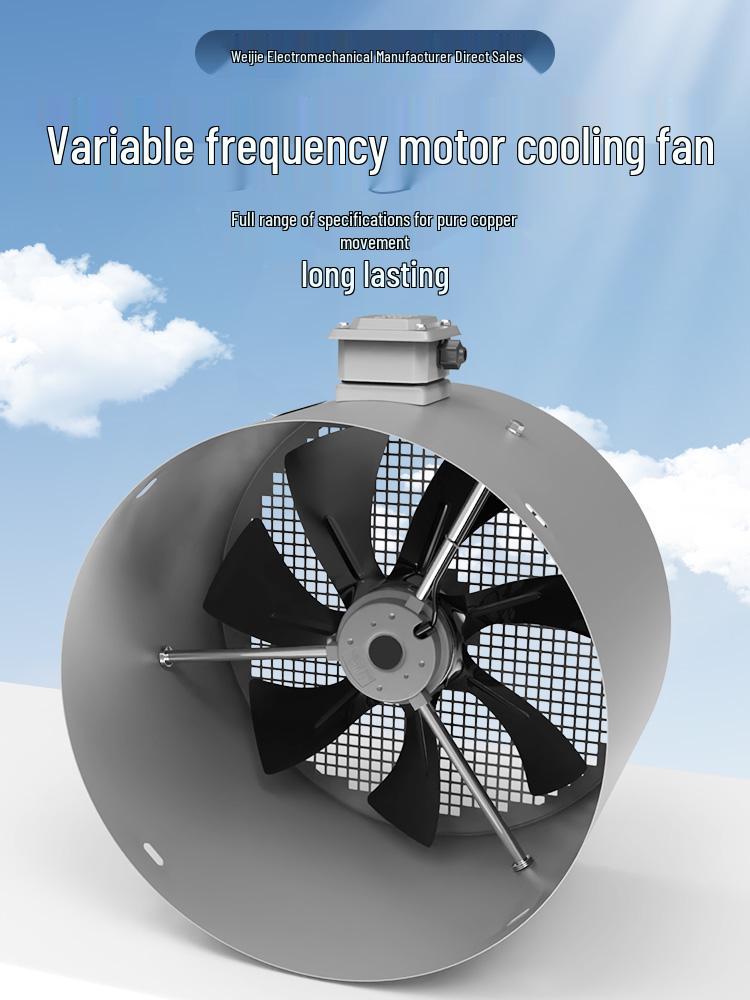 G-type 380V External Rotor Cooling Fan, Variable Frequency Motor, Heat Dissipation G80B-G355B G71 No Shell 380V