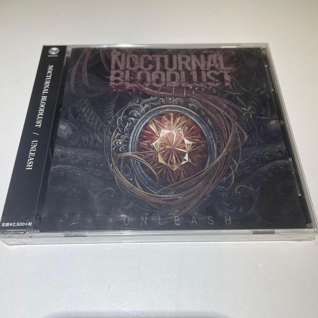 Used NOCTURNAL BLOODLUST UNLEASH CD Unopened