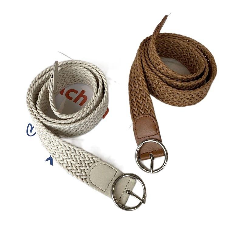 Elegant Retro Ethnic Dress Waist Cincher With Unique Weaving Design For Ladies