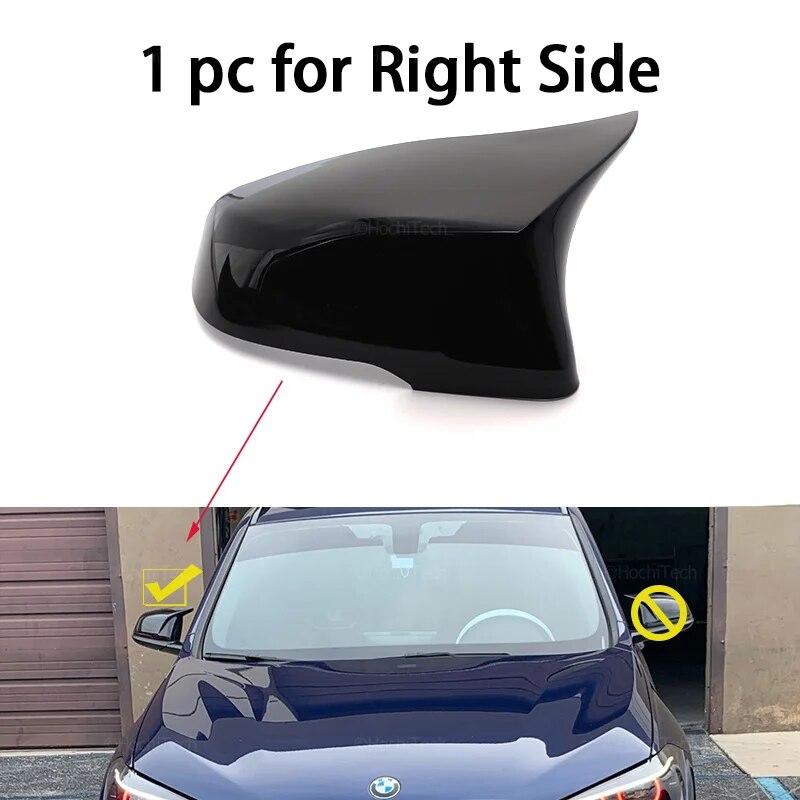 

Крышка зеркала заднего вида в стиле M5, углеродное волокно/черный для BMW F44 F40 G29 x1 F48 F49-2023 X2 F39 Toyota Supra-2023 1pc Right Side Black