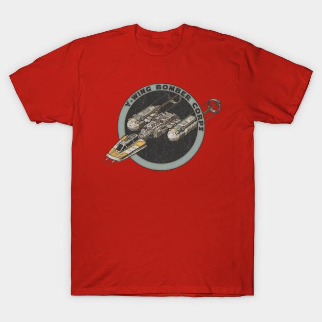 

YWing Bomber Corps Mens T Shirt New 100 Cotton Short Sleeve ONeck Casual Tshirts Loose Top Size S3XL S