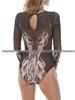 Women's Mesh Sun Protection Russian Swimsuit