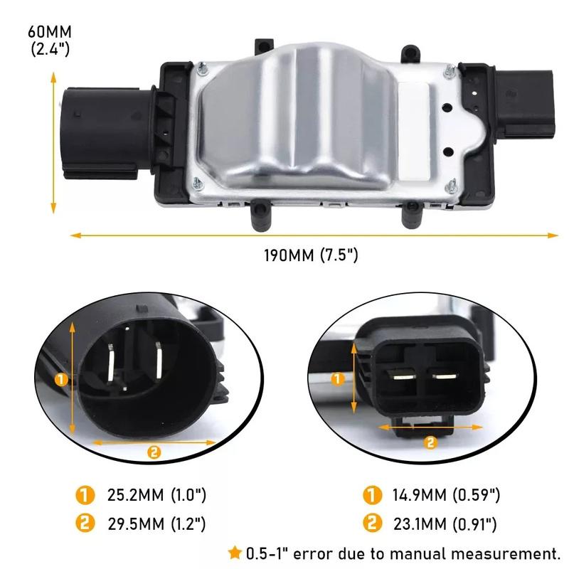 NEW Radiator Cooling Fan Control Module 1137328464 Fit For Ford Focus 2013-2018