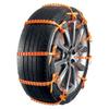 Snow Chains for Car Tires 10 Pieces Zip Ties for Tires In Snow Anti-Slip Wheel Zip Ties for Sedan SUV Truck Outdoor Winter