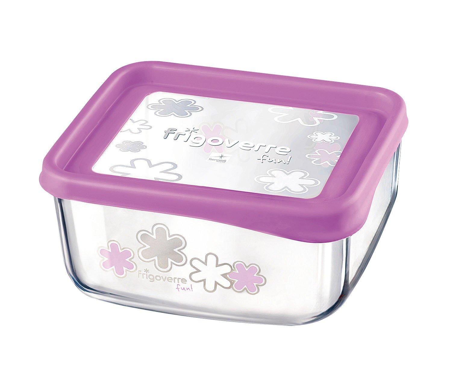 

Bormioli Rocco Frigobert Fan Square 19cm Pink RBR5904 3.88820.MF6 розовый