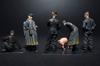 MiniArt Scale German Resting Tank Crew Figures Figures 1 Plastic Model Kit MA35198 1/35 (5 & Pig)