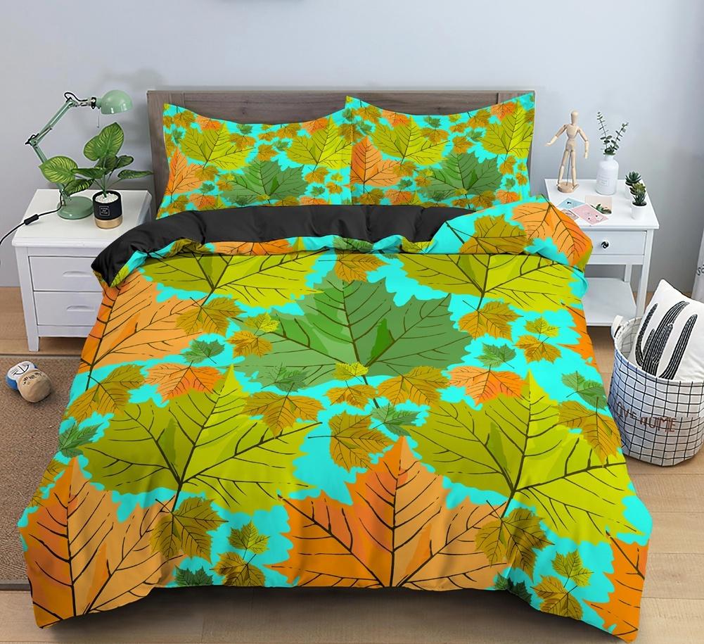 3d HD Printed Duvet Cover Queen King Size Watercolor Floral Set for Girls Teens Room Decor 3 Piece Set with 2 Pillowcases