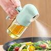 180ML/250ML Olive Oil Sprayer Food-grade Kitchen Bottle Glass Oil Spray Leak-proof Reusable Oil Dispenser