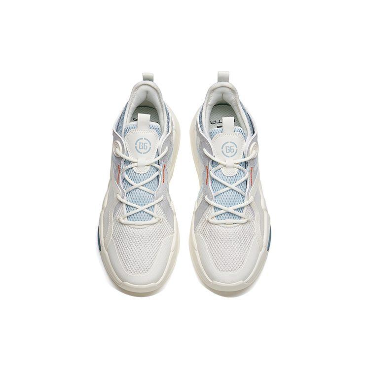 ANTA Life Collection Casual Shoes Men's Low Top Ivory White/Illusion Blue/Wall Gray 112238083-5