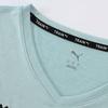 Puma Train Favorite Heather Cat Moisture-Wicking Quick-Dry Training Running Crew Neck Short Sleeve T-Shirt Women T-Shirts Blue-Stone 522418-21