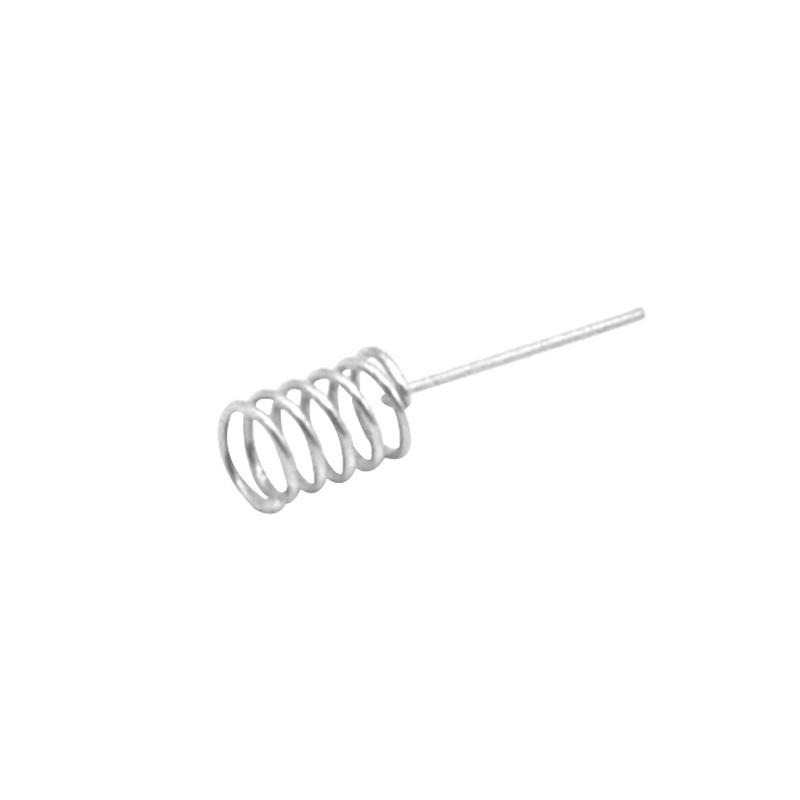 100pcs/lot Manufacture Compression Spring 0.3mm Wire Diameter Outer Diameter 2.5mm Height 4mm touch spring for PCB board FW-SP14023