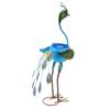 Peacock Flower Pot Iron Cute Animal Shape Plant Container for Succulent Green Plant Indoor and