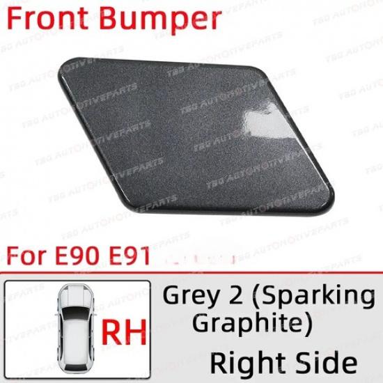 Headlamp Washer Nozzle Cover for BMW M320i M325 M328 M330 M335 Sedan 2005 - 2012