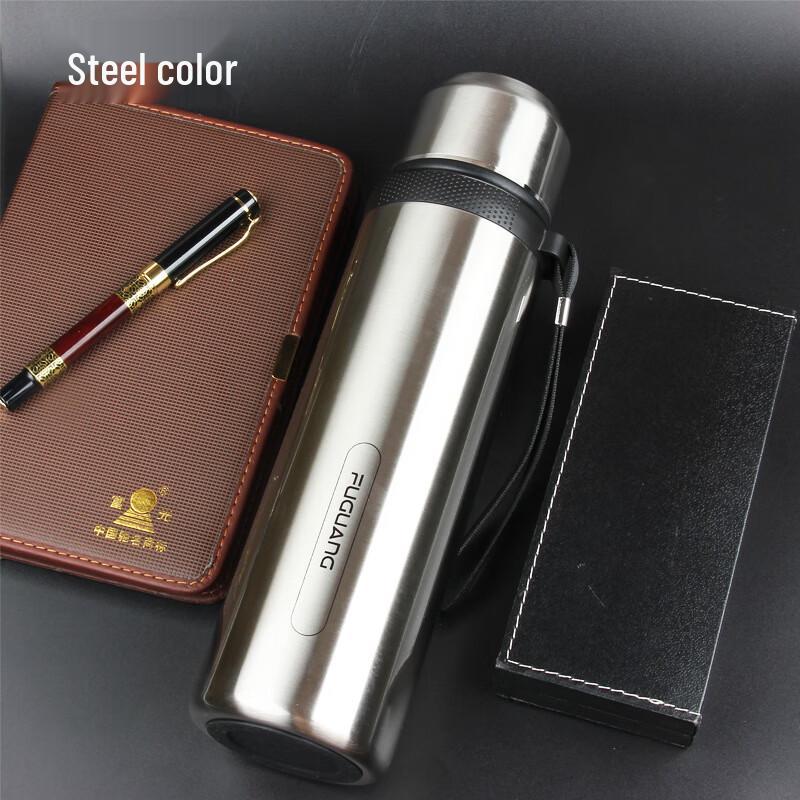 

Fuguan 850ml 304 Stainless Steel Portable Insulated Flask