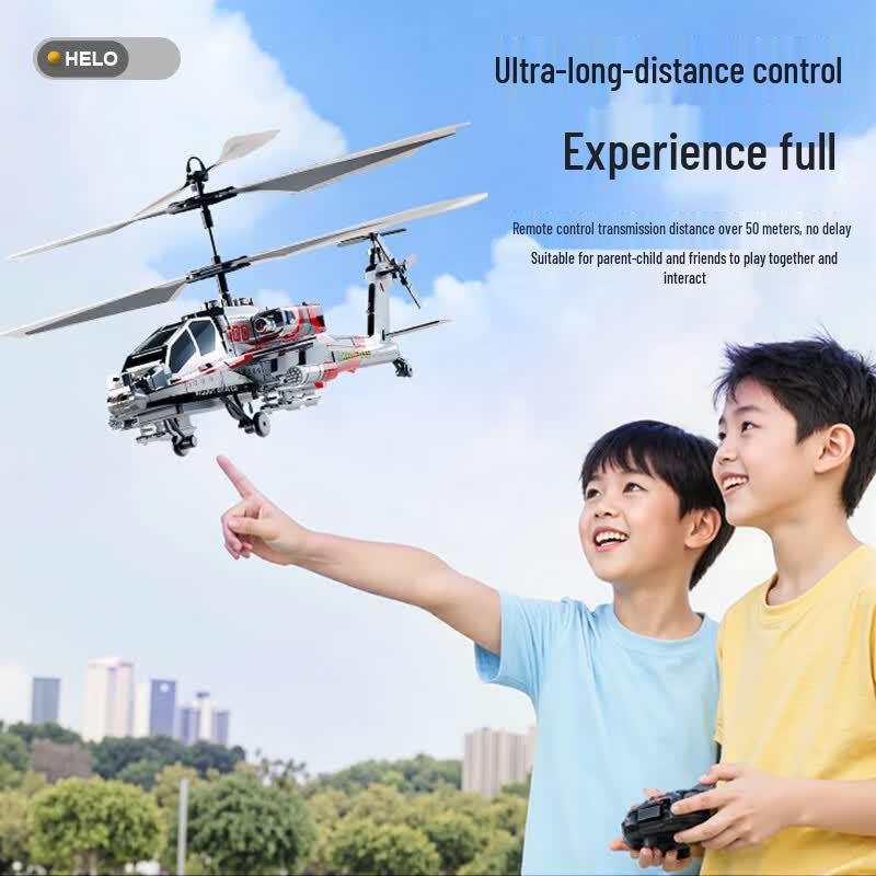 Osaki Kids RC Apache Helicopter Toy