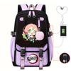 Demon slayer ghost extermination column student schoolbag junior high school student primary school student middle school student backpack