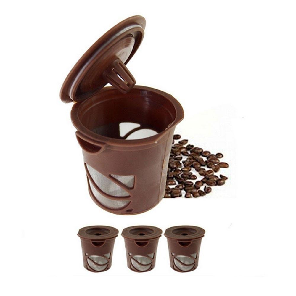 Wiederverwendbarer Kaffee Filter 4pcs k Cup Kapsel Hülse für Keurig