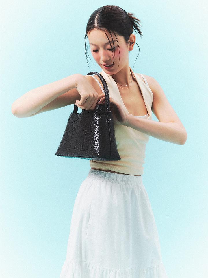 Shoopen Weaving Small Shoulder Bag (Hpabgga202 Re) Hpabggf202