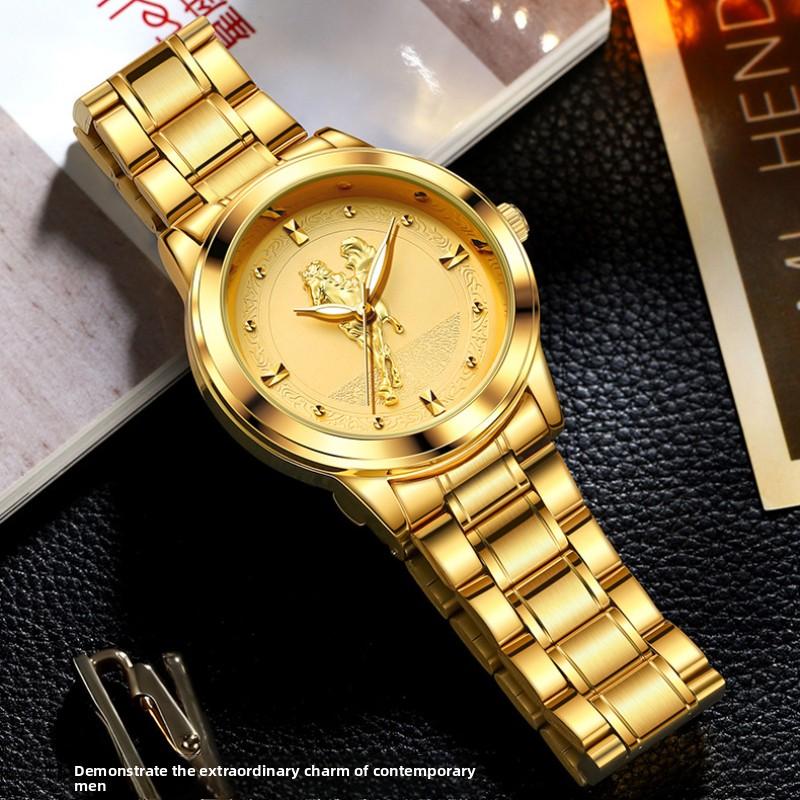 OPK Brand Watch Is A Success, Relief Surface Quartz Watch, Men's Watch, Men's Watch